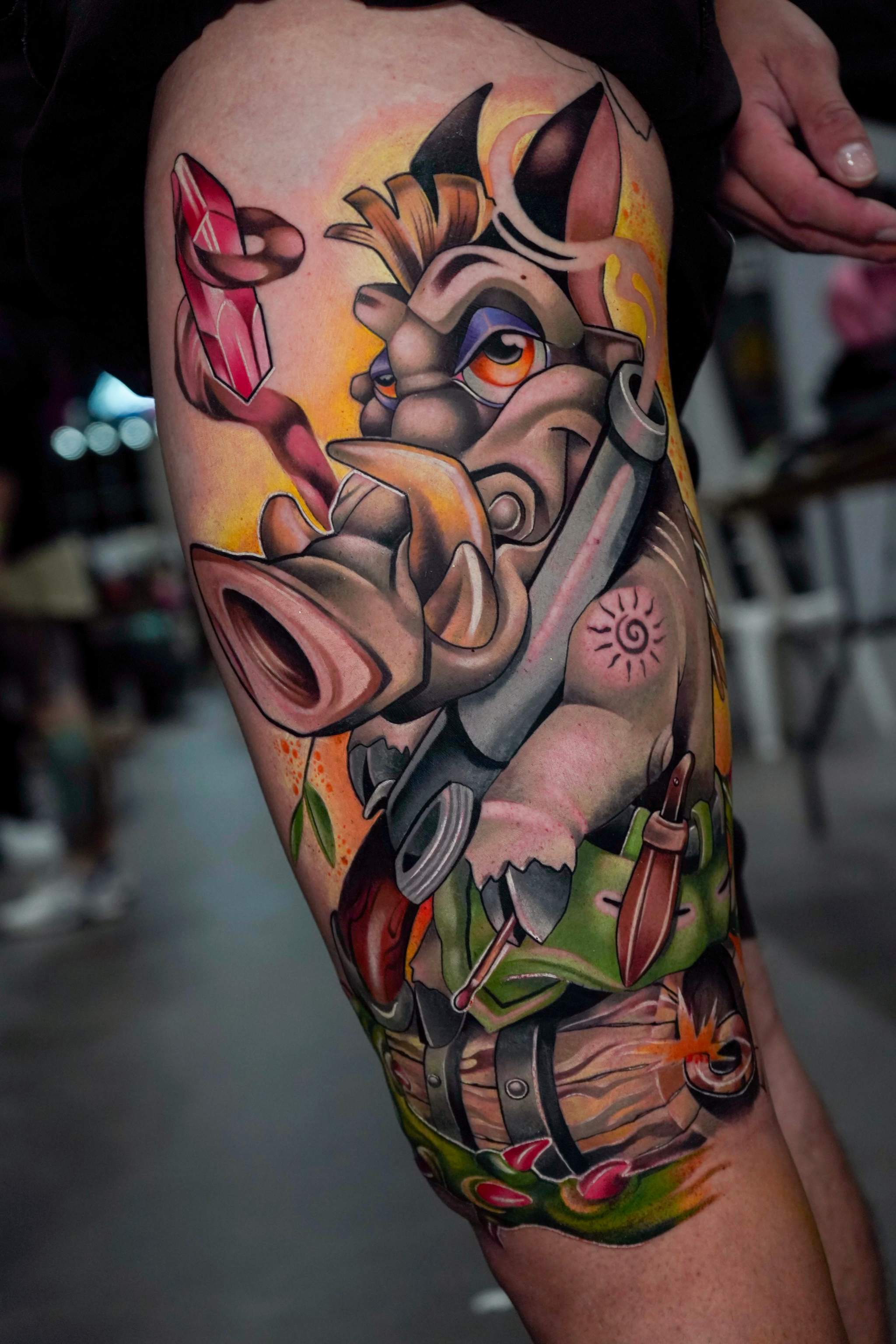 Cartoon color