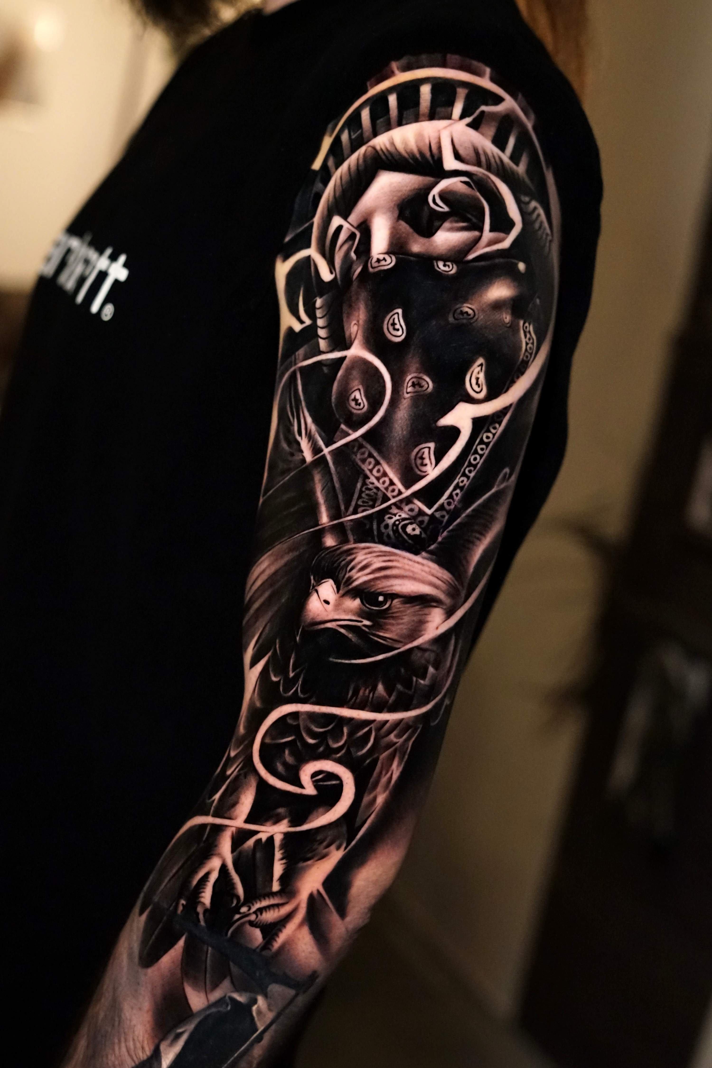 Black and Gray