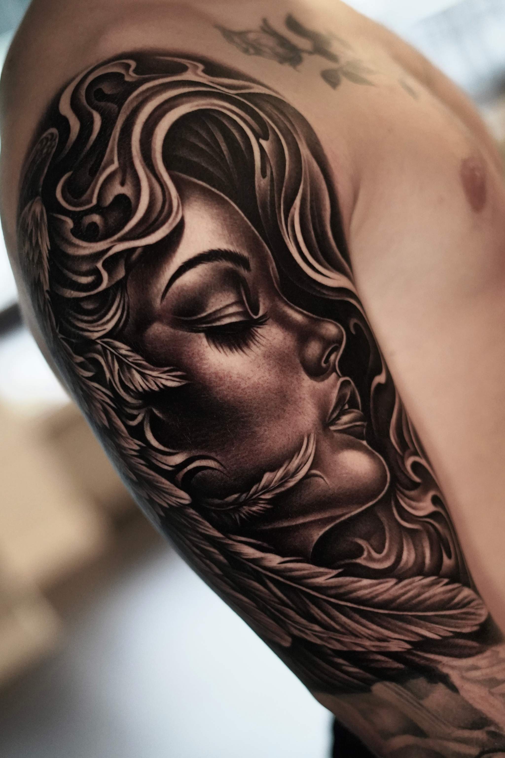Blackwork Face
